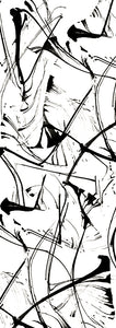 BRUSHSTROKES IN BLACK & WHITE