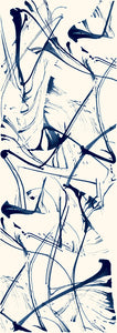BRUSHSTROKES IN INDIGO