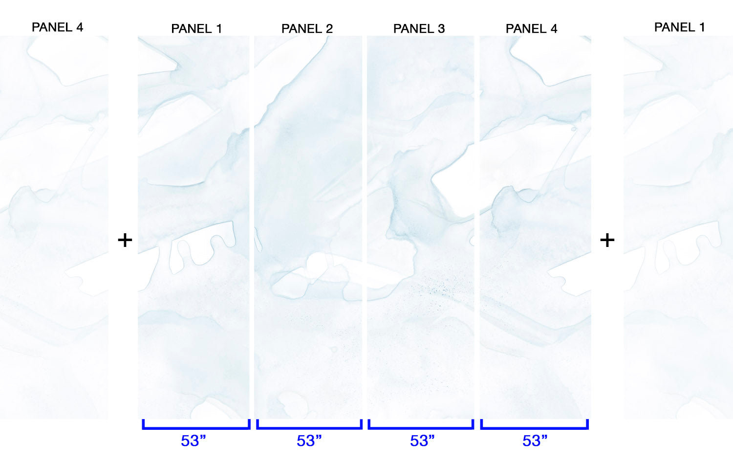 Image of Chiffon - Quick Ship Wallpaper Mural