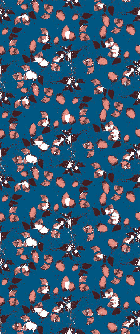 Image of Confetti Roses in Azur - Quick Ship - Wallpaper