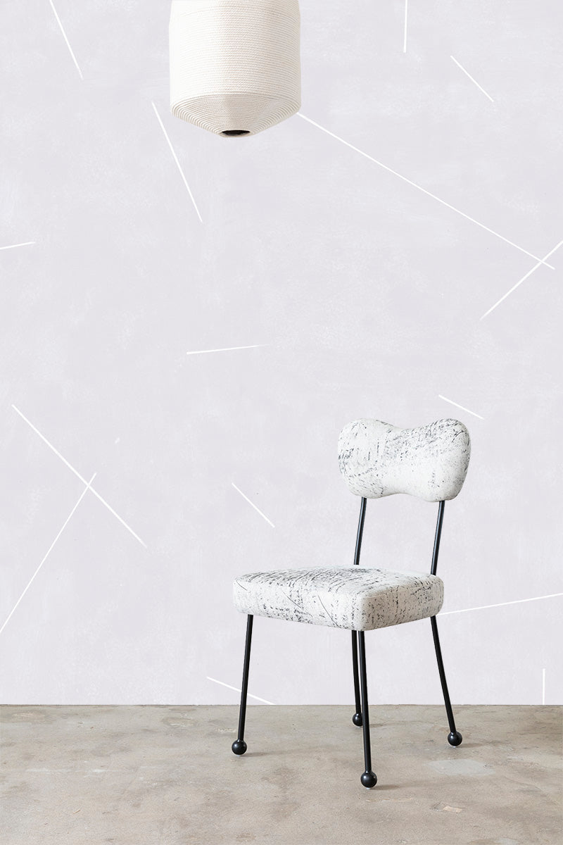 CRISS CROSS IN QUARTZ - Quick Ship - Wallpaper