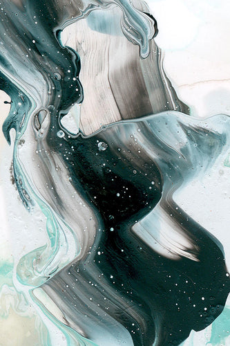 DOWNRUSH WATERCOLOR GICLÉE PRINT ON CANVAS