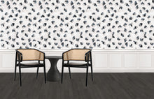 Load image into Gallery viewer, STONE TEXTILE MODERN FLORAL IN NAVY