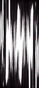STONE TEXTILE FRINGE PRINT IN BLACK