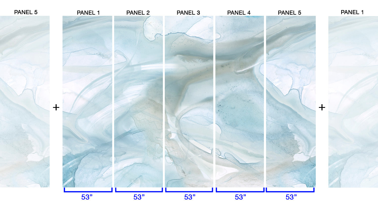 Image of Icicle - Quick Ship Wallpaper Mural