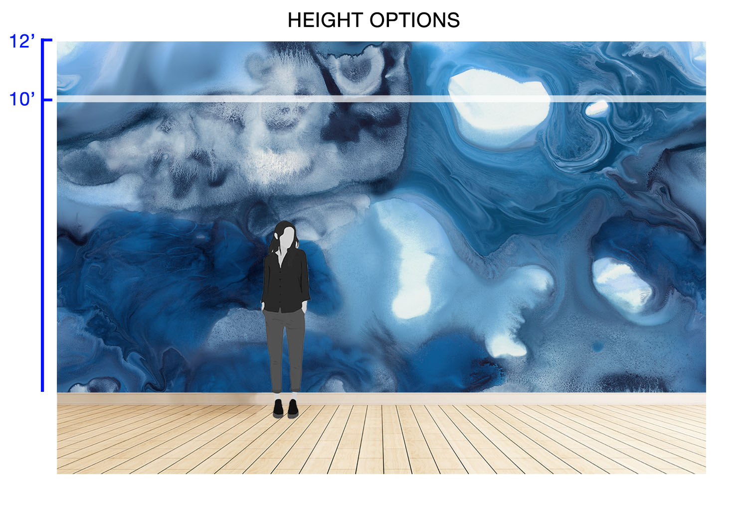 Image of Electra - Quick Ship Wallpaper Mural