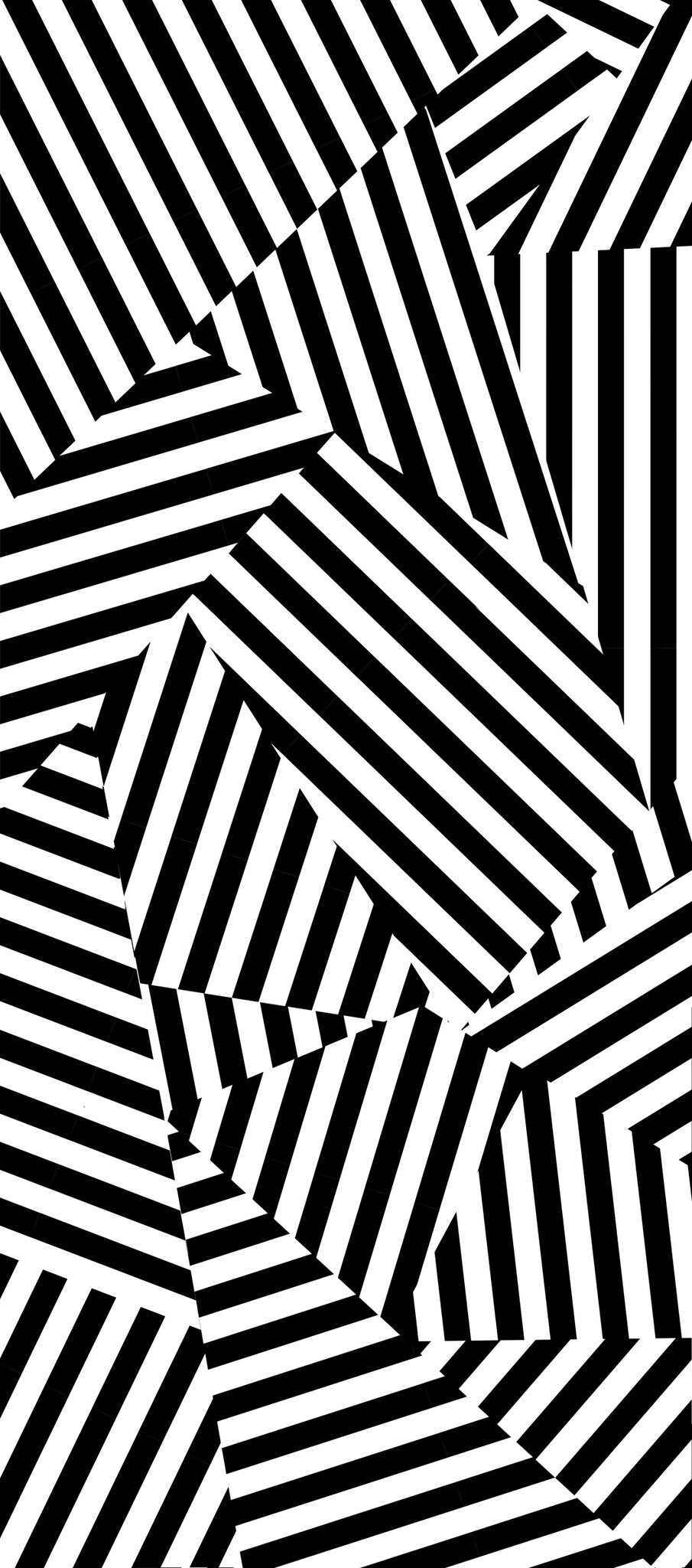 Image of Maison21 Memphis in Black & White - Quick Ship Wallpaper