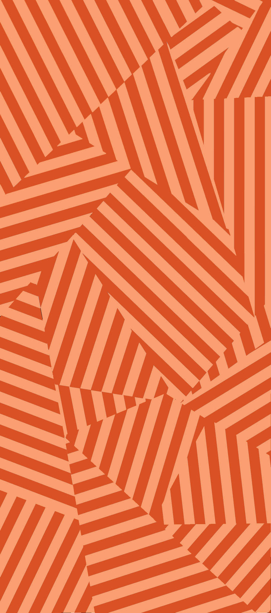 Maison21 Memphis in Persimmon - Quick Ship Wallpaper