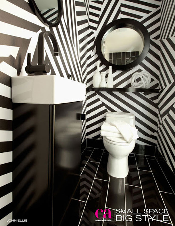 Maison21 Memphis in Black & White - Quick Ship Wallpaper