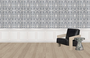 STONE TEXTILE MIRRORED WEAVE