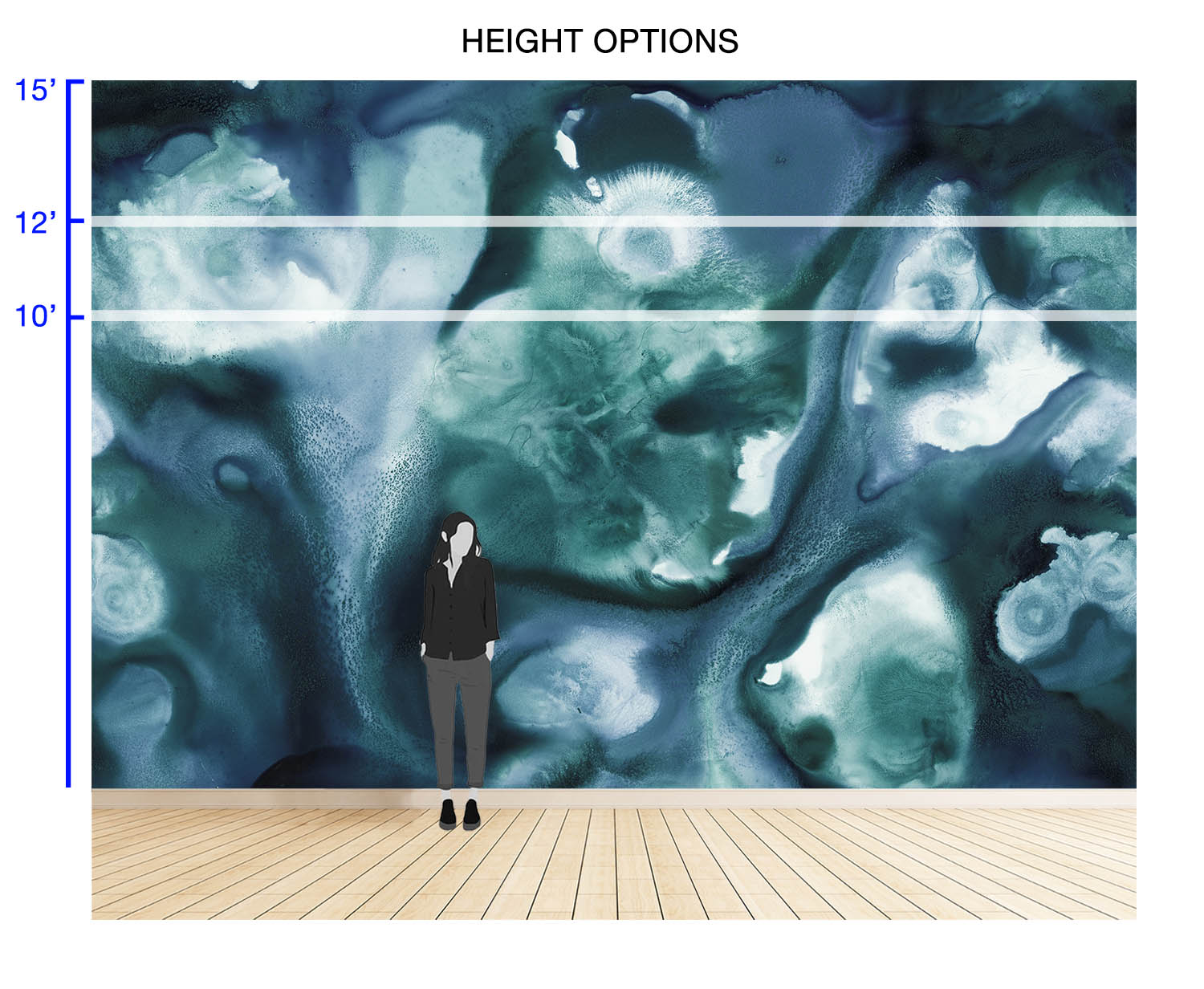 Image of Supernova - Quick Ship Wallpaper Mural