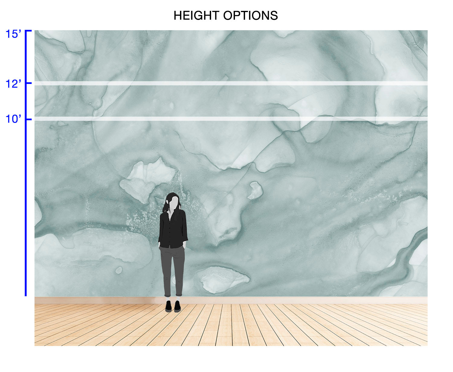 Porcelain - Quick Ship Wallpaper Mural