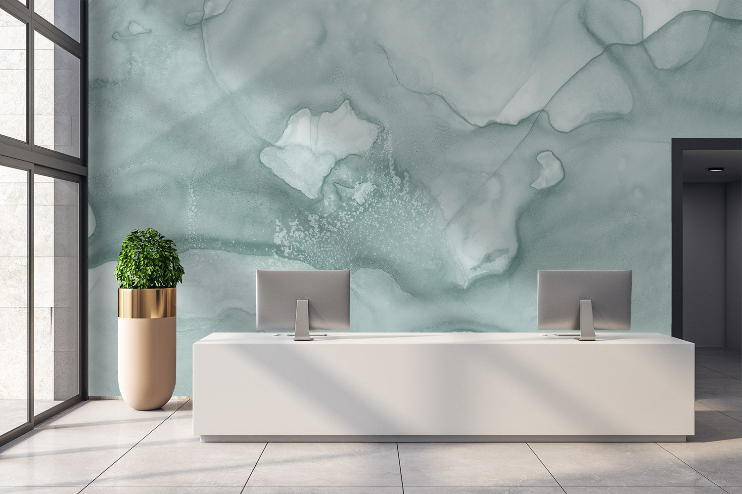 Porcelain - Quick Ship Wallpaper Mural