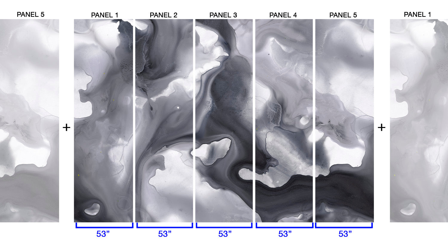 Image of Shadow - Quick Ship Wallpaper Mural