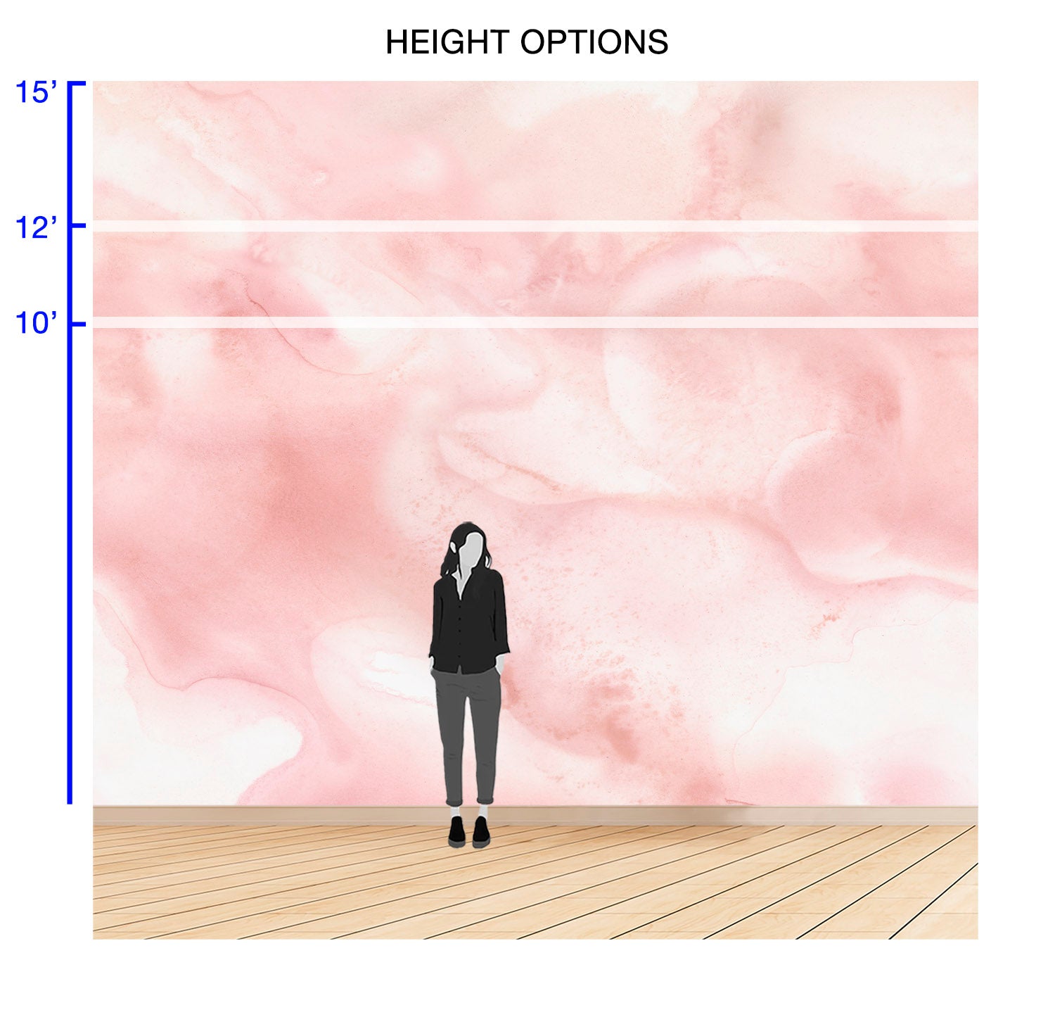 Image of Pink Lemonade - Quick Ship Wallpaper Mural