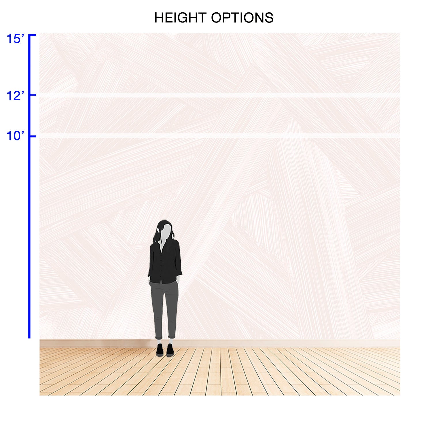 Image of Raked in Dusk - Quick Ship Mural