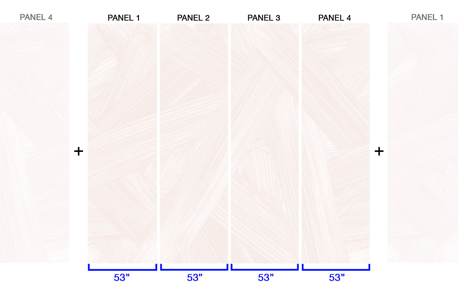 Raked in Dusk - Quick Ship Mural