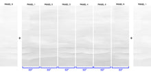 Load image into Gallery viewer, Ripples in Greige - Quick Ship Mural