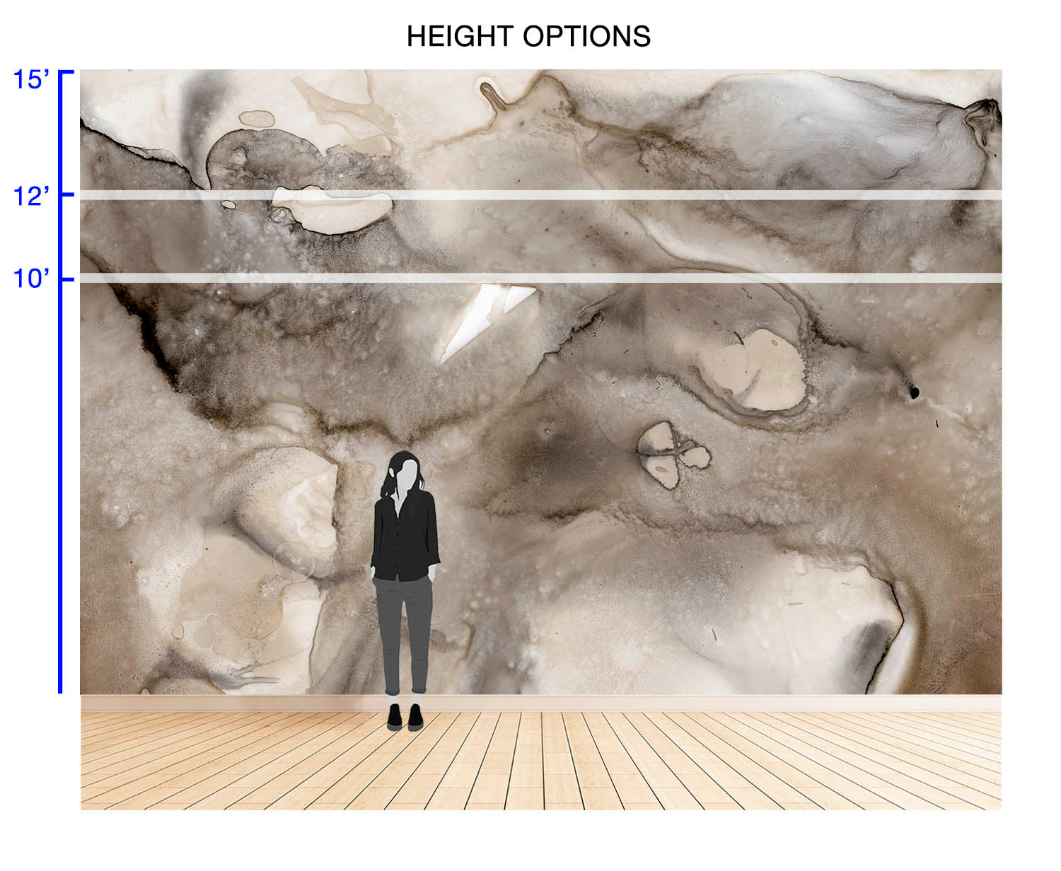 Image of Sahara - Quick Ship Wallpaper Mural