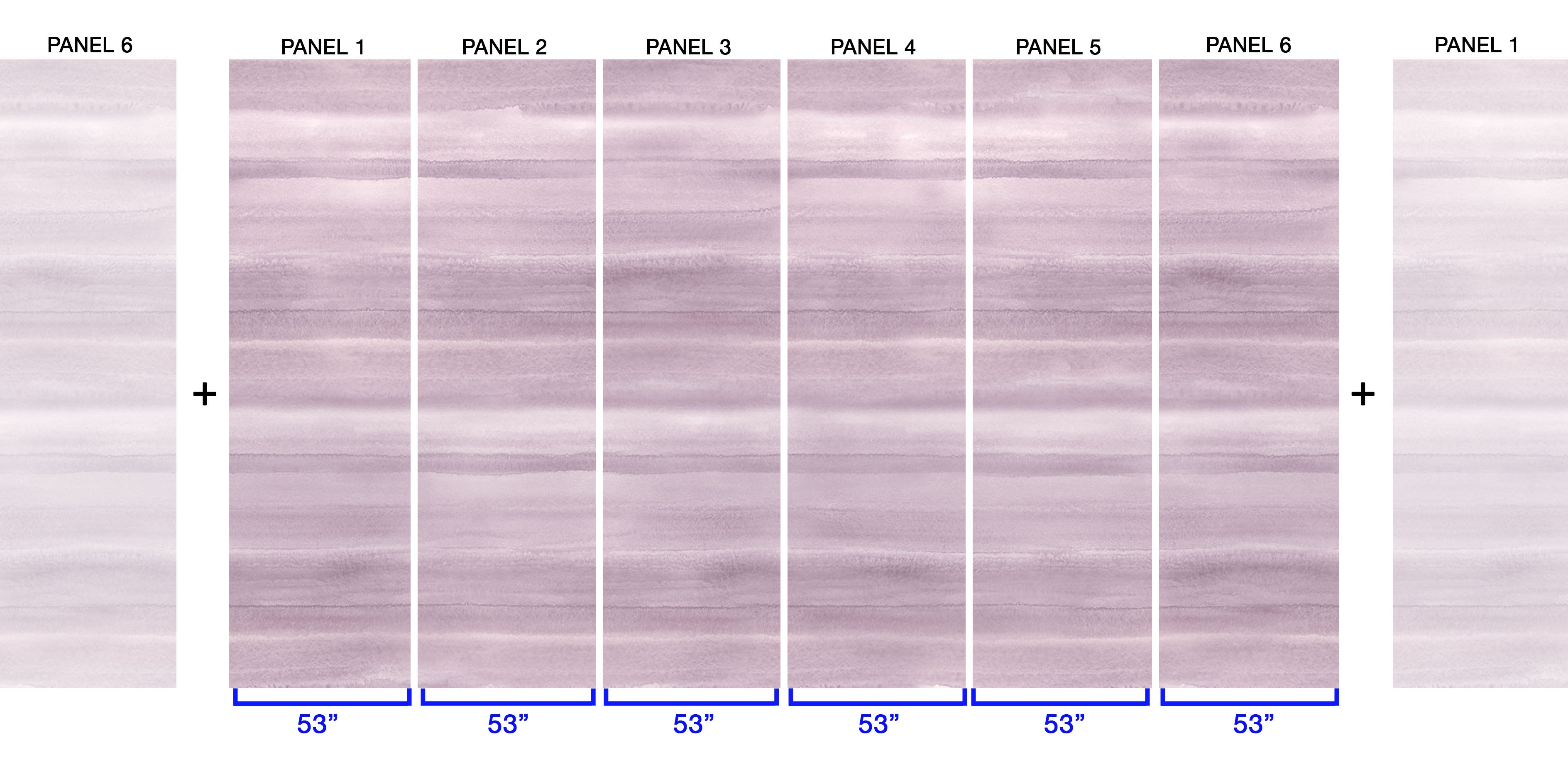 Image of Sediment Lilac - Quick Ship Mural