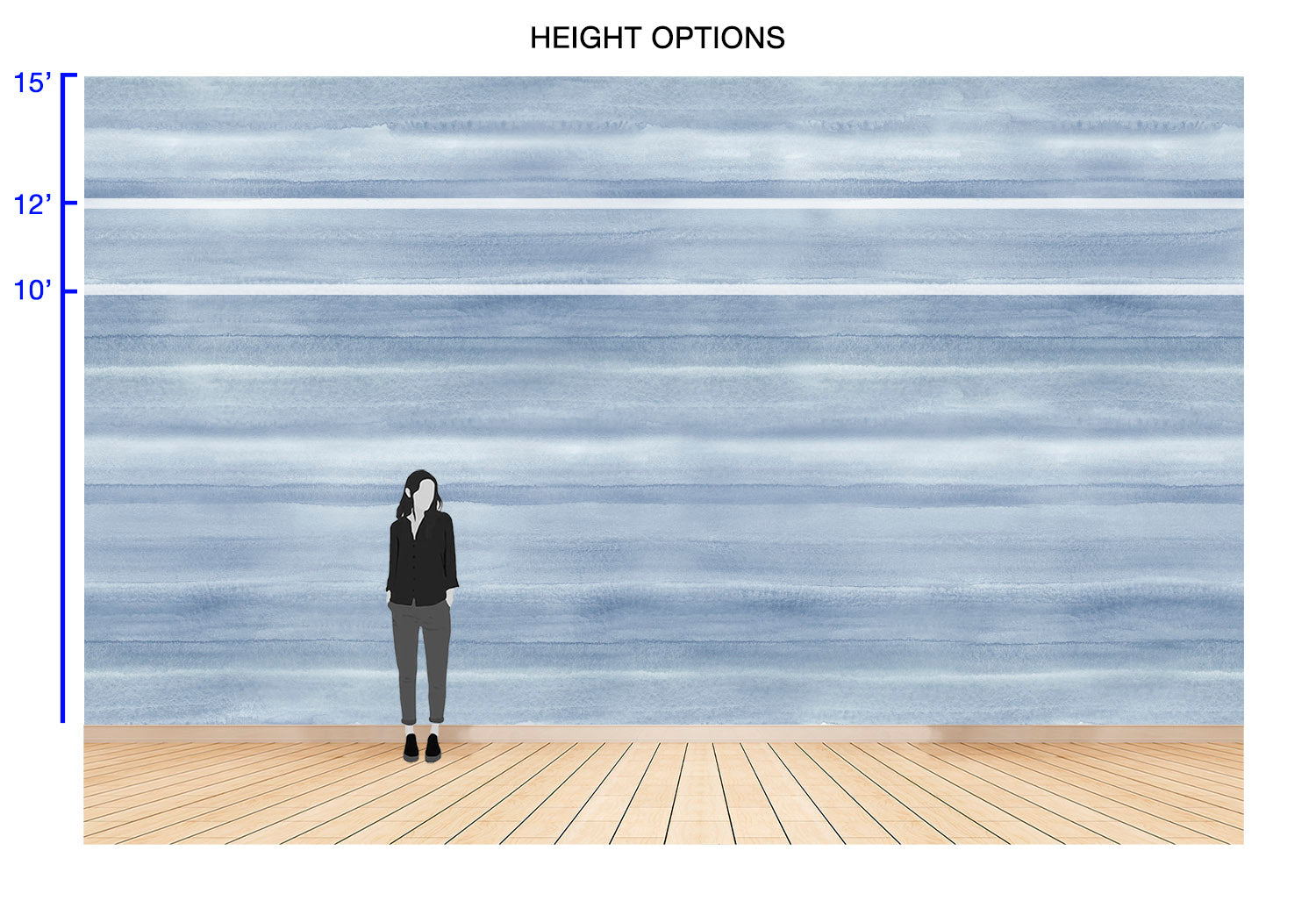 Sediment Sky - Quick Ship Mural