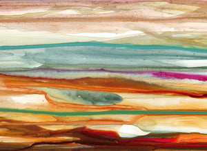 SUNSET STRIPES GICLÉE PRINT ON CANVAS