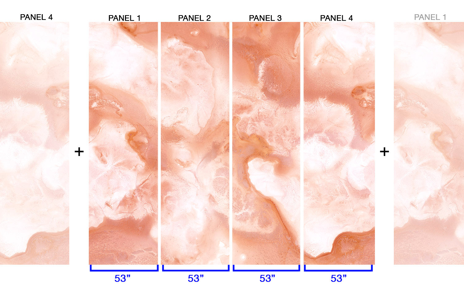 Image of Clay - Quick Ship Wallpaper Mural