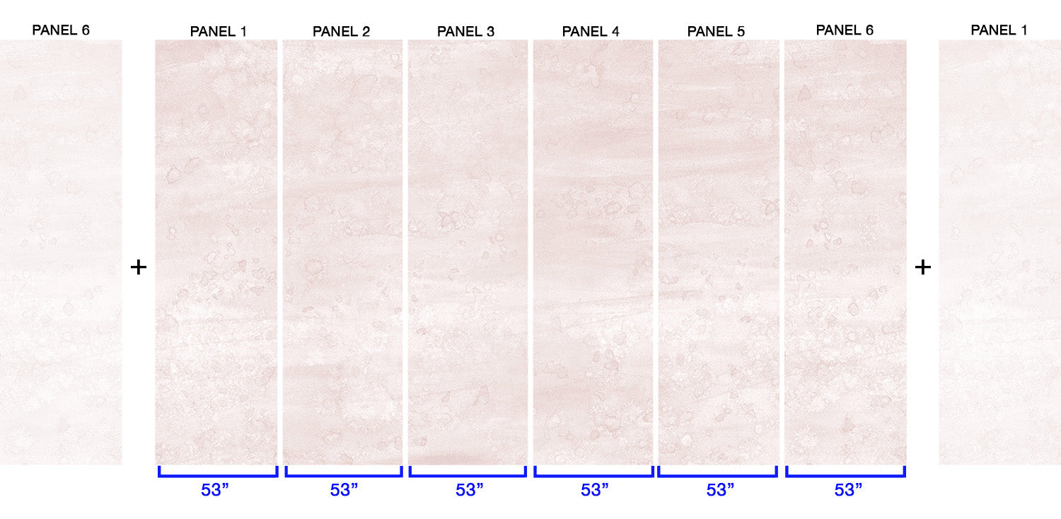 Image of Terrazzo Blush - Quick Ship Mural