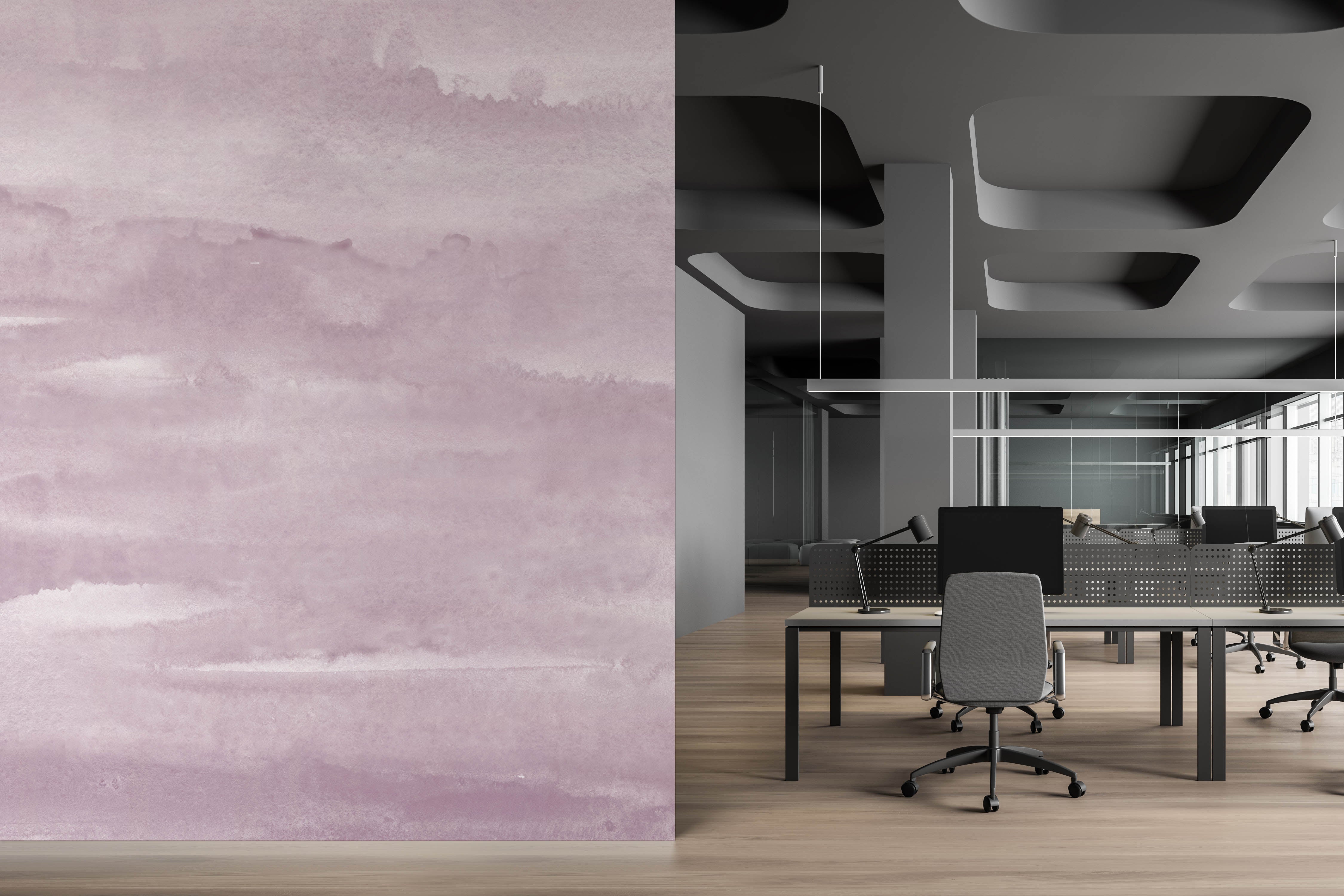 Image of Tide Lilac - Quick Ship Mural