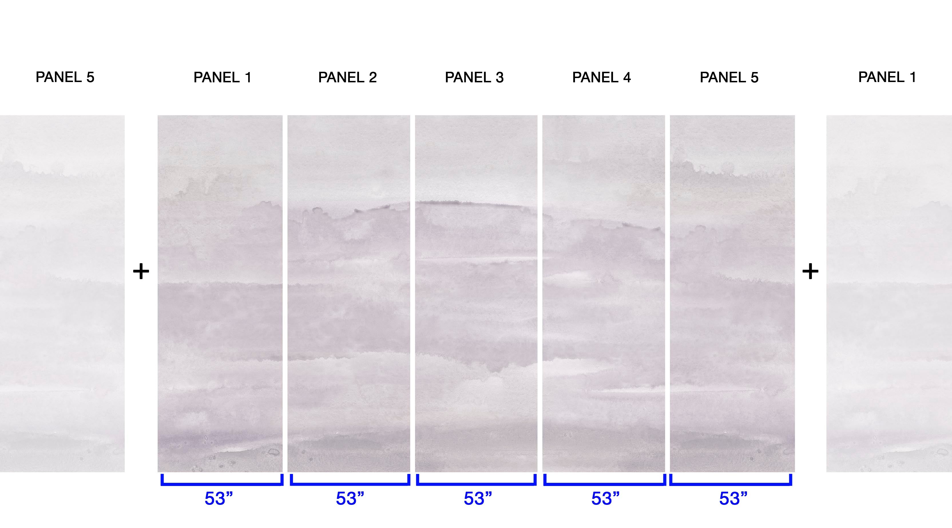 Image of Tide Quartz - Quick Ship Mural