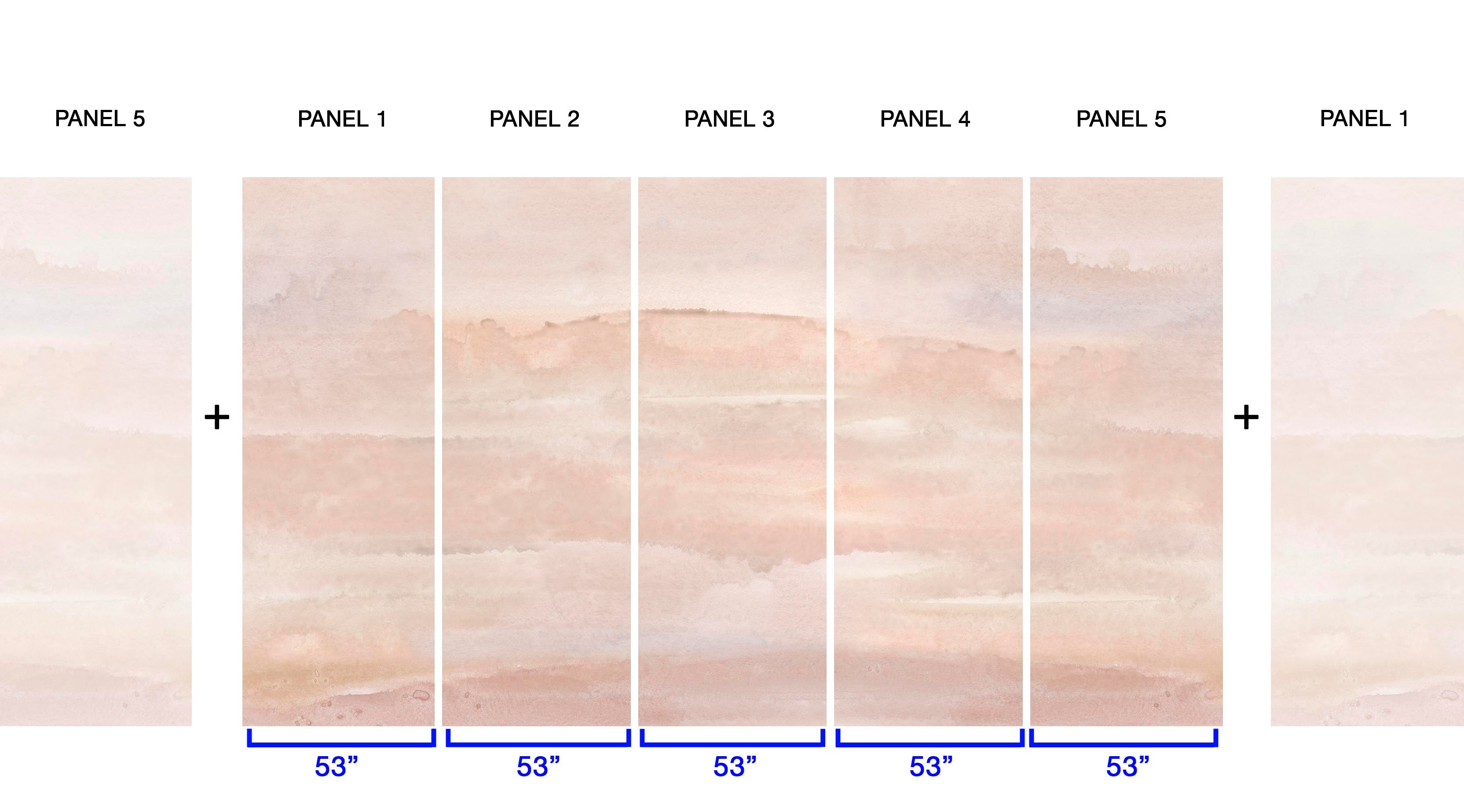 Image of Tide Sunset - Quick Ship Mural