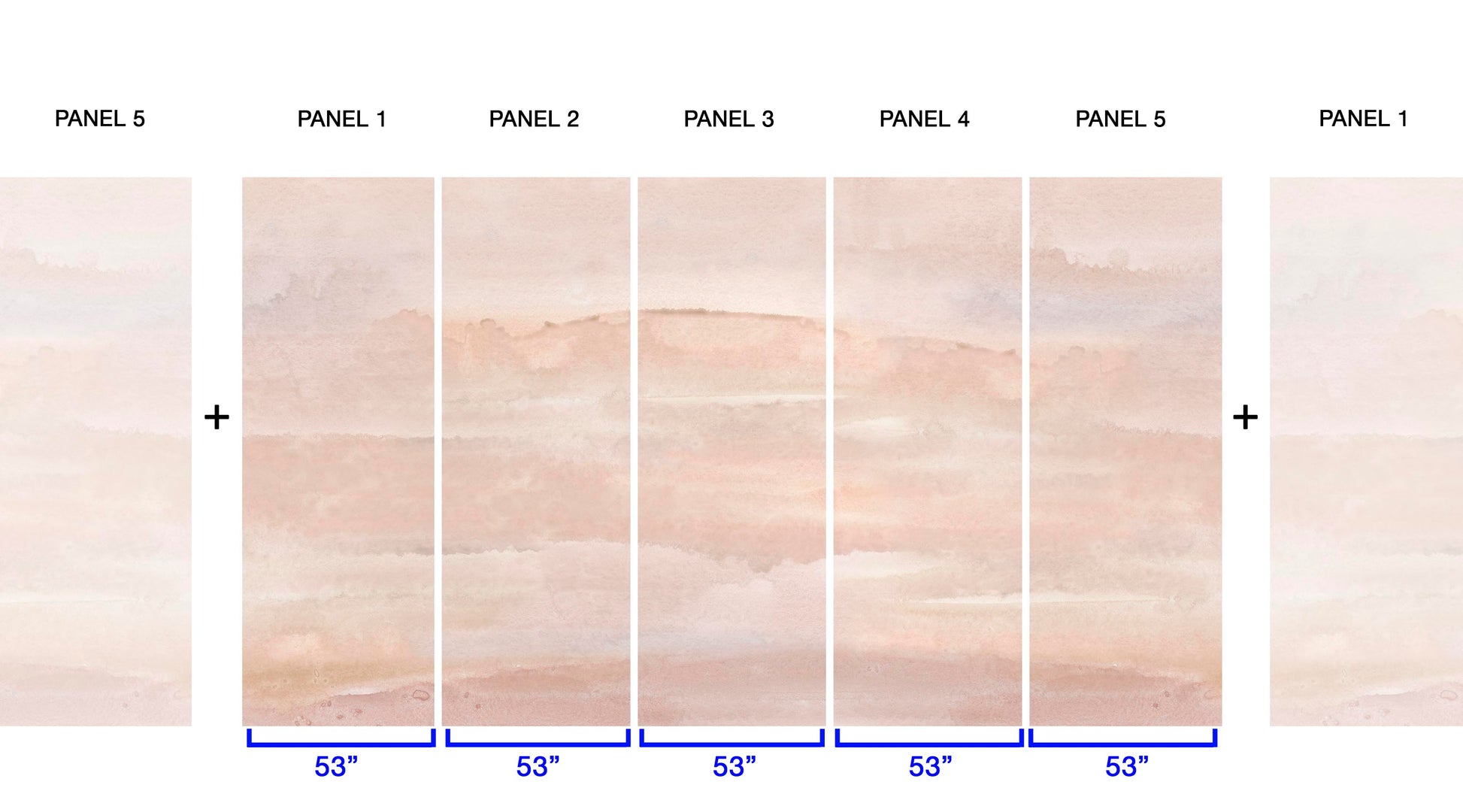 Tide Sunset - Quick Ship Mural