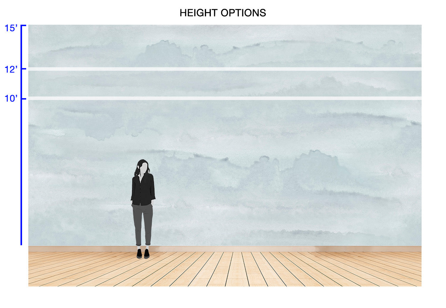 Image of Tide Mist - Quick Ship Mural