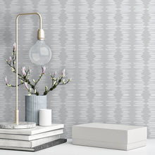 Load image into Gallery viewer, STONE TEXTILE TRIBAL FRINGE IN GRAY