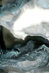TYPHOON "C" WATERCOLOR GICLÉE PRINT ON CANVAS