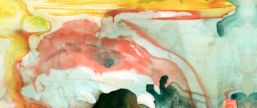 THE ORIGINAL "A" WATERCOLOR GICLÉE PRINT ON CANVAS